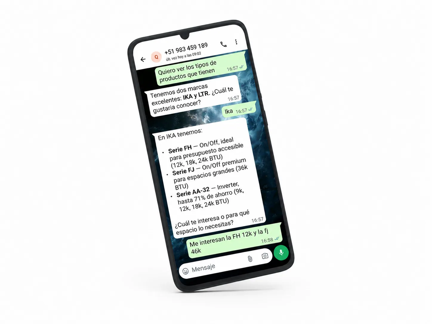 Chatbot con IA de Quimera Group 4