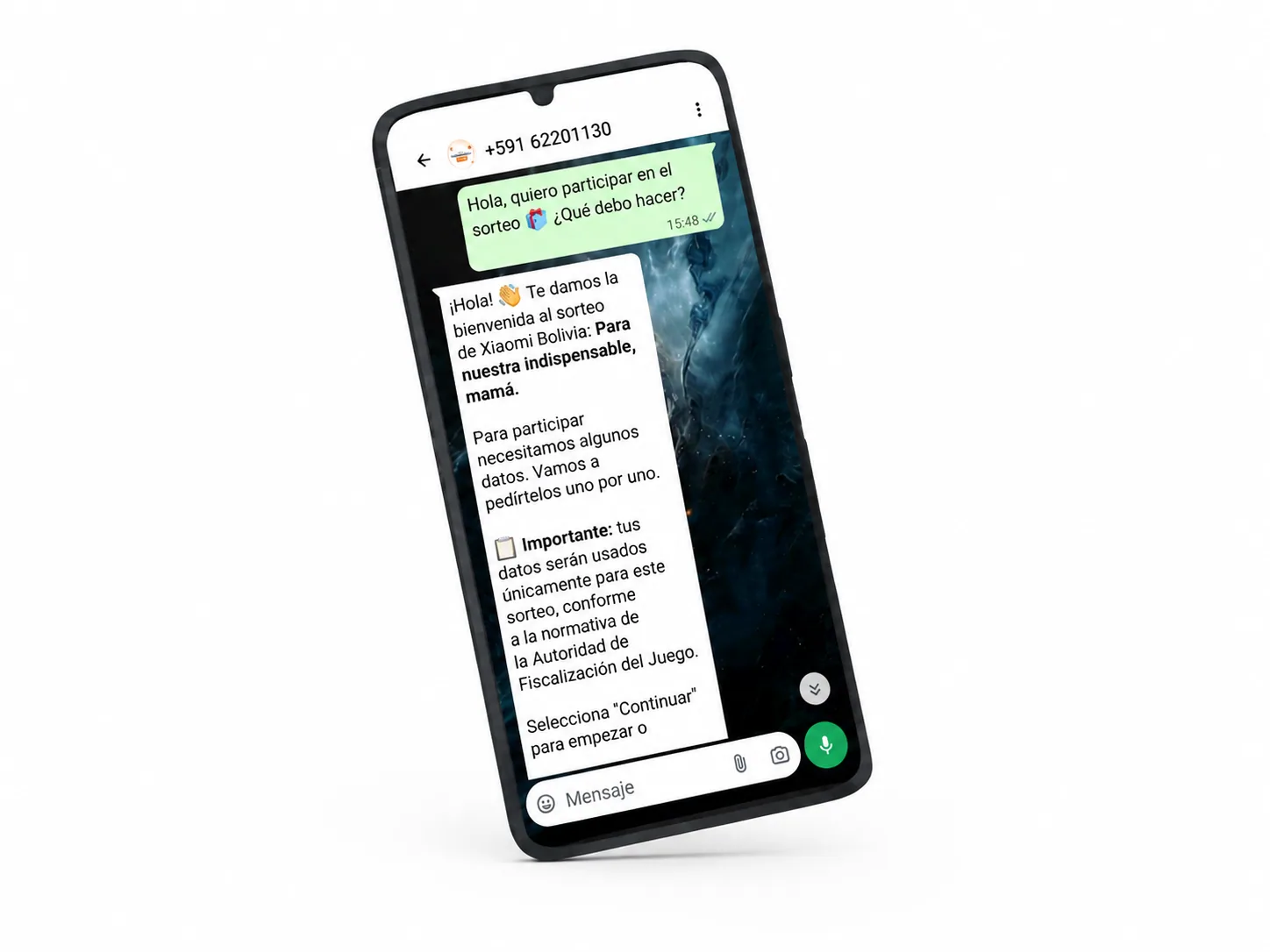 Chatbot con IA de Quimera Group 5