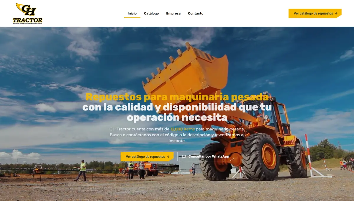 Sitio de GH Tractor